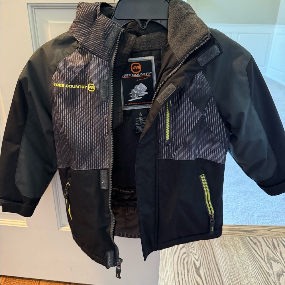 Boys free country ski jacket